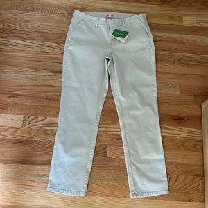 Lilly Pulitzer Shana Stretch Crop Size 8